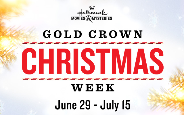 Hallmark Movies & Mysteries Gold Crown Christmas Week