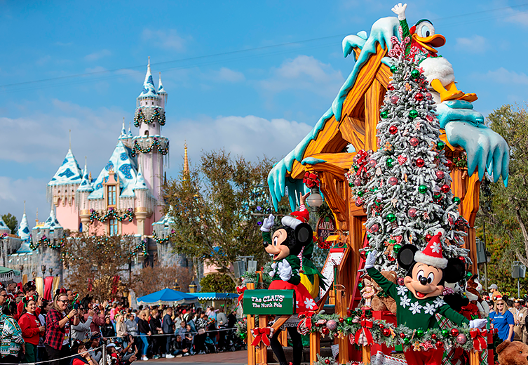 Disney Parks Magical Christmas Day Parade