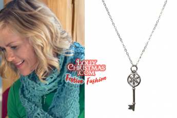 Festive Fashion: Alison Sweeney's Necklace from Hallmark's 'Christmas at Holly Lodge'