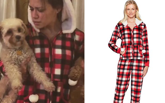 Festive Fashion: Get Bethany Joy Lenz's Plaid Onesie!