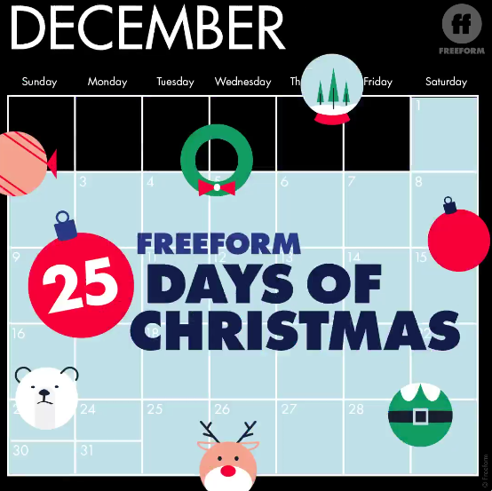 Freeform Countdown To 25 Days Of Christmas 2022 Isaiah Mustafa Freeform Announces 3 Months Of Holiday Programming In 2018 (Updated) –  Lollychristmas.com