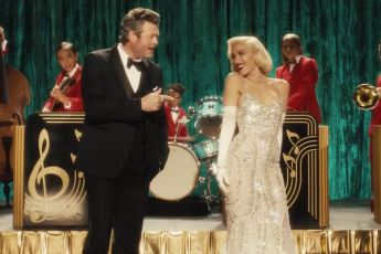 Gwen Stefani & Blake Shelton Premiere 'You Make It Feel Like Christmas' Music Video!