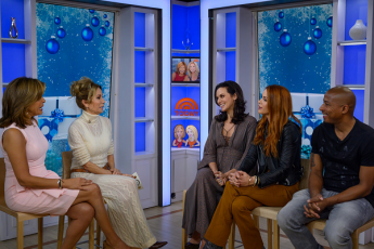 The Cast of 'One Tree Hill' Talk Christmas Movie on NBC's 'Today' with Kathie Lee & Hoda!