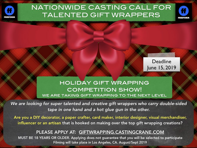 Freeform Announces Holiday Reality Series Competition 'Wrap Battle'