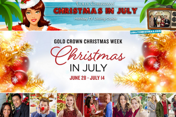 Hallmark Movies & Mysteries' 2019 Gold Crown Christmas TV Schedule