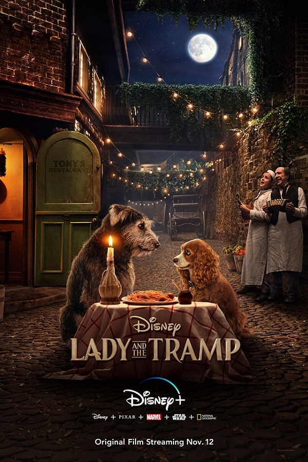 Disney Releases 'Lady and the Tramp' Trailer for Disney+