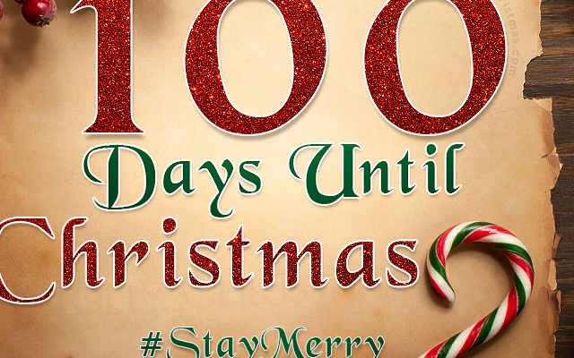 100 Days Until Christmas!
