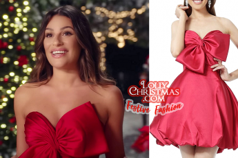 Festive Fashion: Lea Michele's 'Christmas in the City' Music Video
