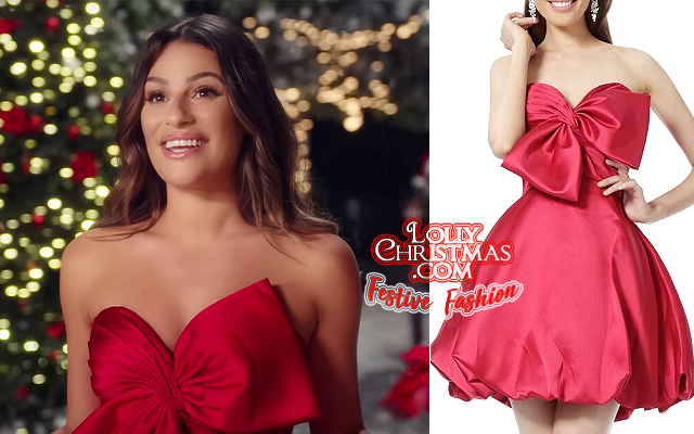 Festive Fashion: Lea Michele's 'Christmas in the City' Music Video