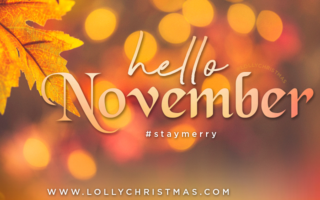 Happy November!