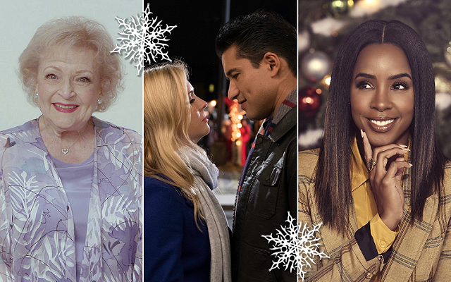 Betty White, Melissa Joan Hart, Mario Lopez & Kelly Rowland to Star in Upcoming Lifetime Christmas Movies!