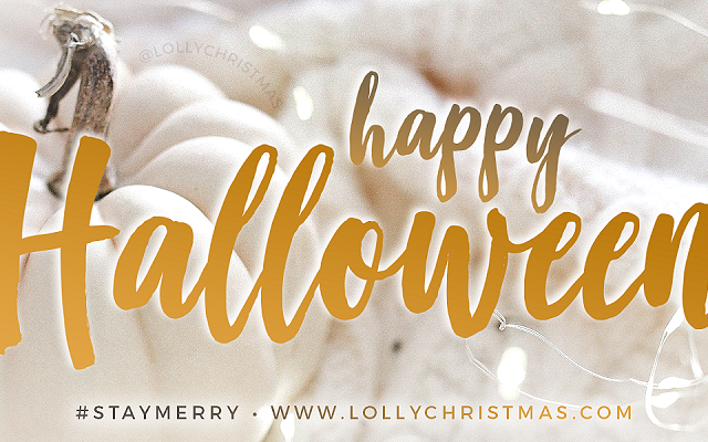 Happy Halloween from Lolly Christmas!