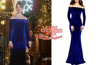 Festive Fashion: Alicia Witt in Hallmark's 'Christmas Tree Lane'