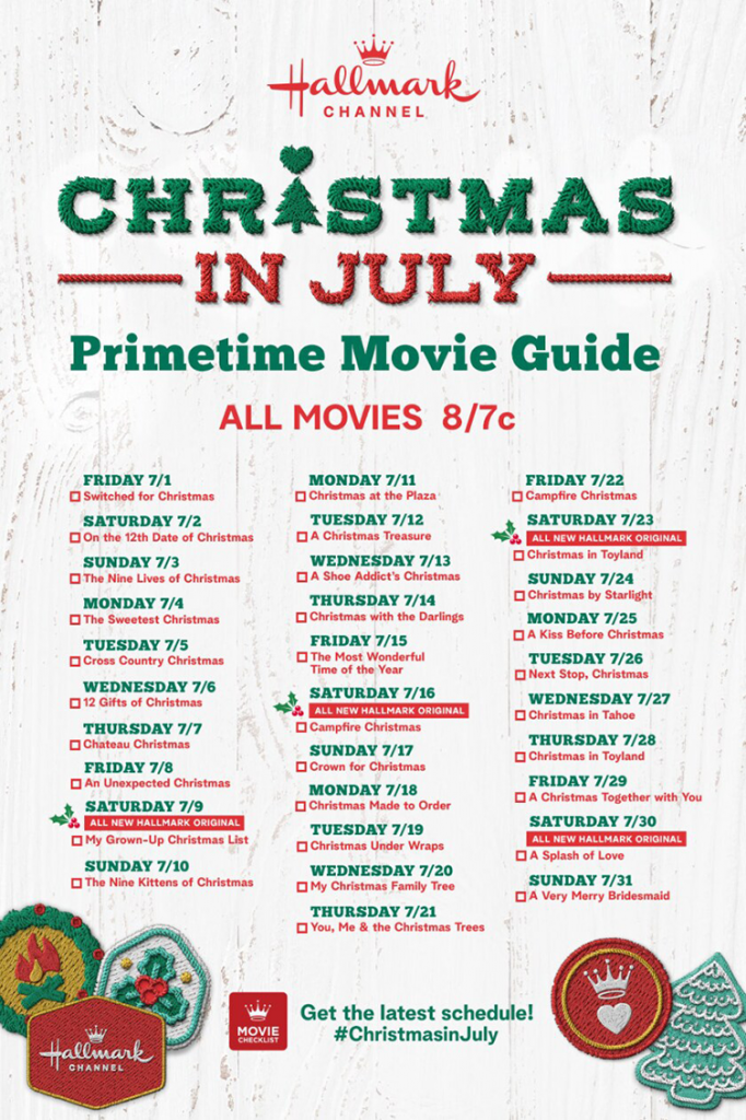 3 AllNew Movies to Premiere During Hallmark Channel’s Christmas in