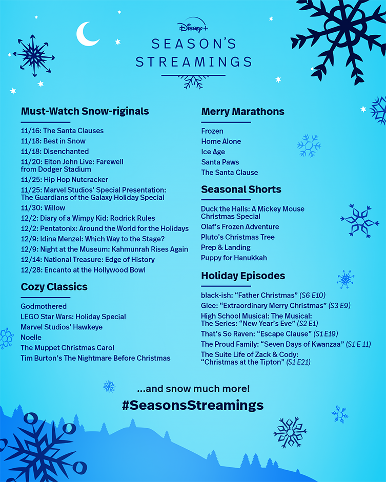 Bring the Magic Home this Christmas with Disney+'s 'Season's Streamings' Holiday Lineup!