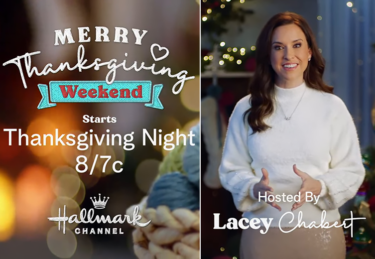 Join Lacey Chabert for Hallmark Channel’s Annual ‘Merry Thanksgiving