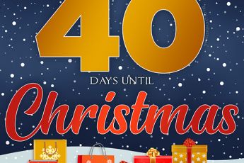 There Are Only 40 Days Until Christmas!