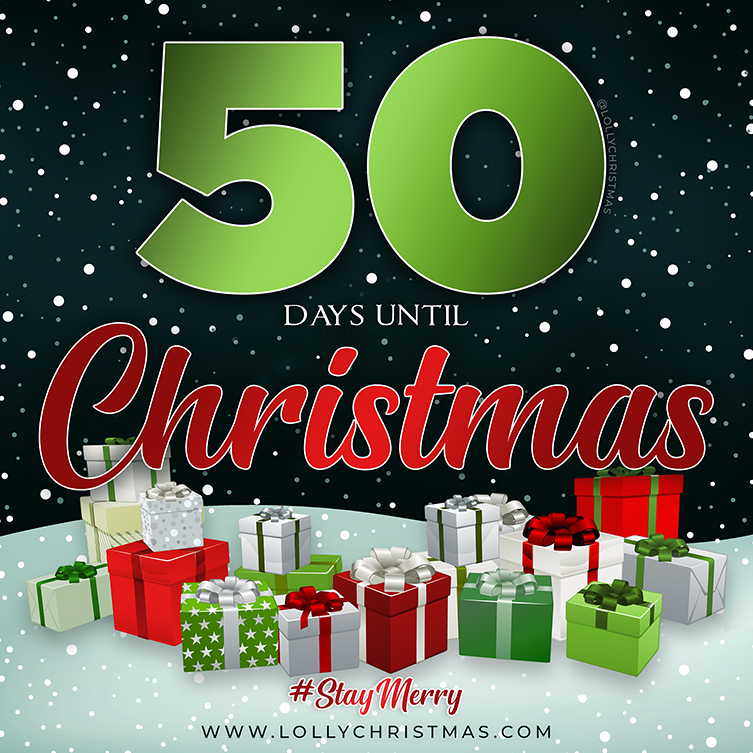 There Are 50 Days Until Christmas!