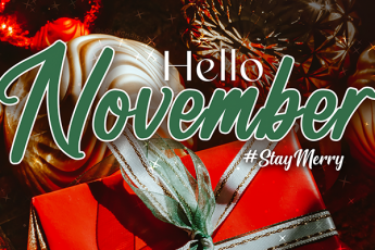 Happy First Day of November!