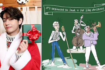 V of BTS Gifts ARMY a Christmas Eve Song!