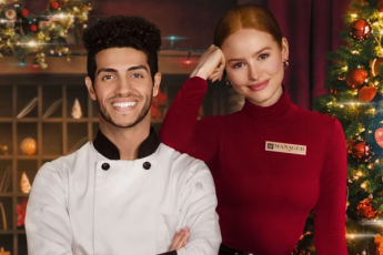 Madelaine Petsch and Mena Massoud Star in Christmas Rom-Com 'Hotel for the Holidays'