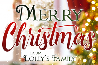 Merry Christmas Eve from Lolly's Family!