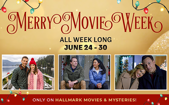Hallmark Movies & Mysteries' 'Merry Movie Week' Starts This Week!