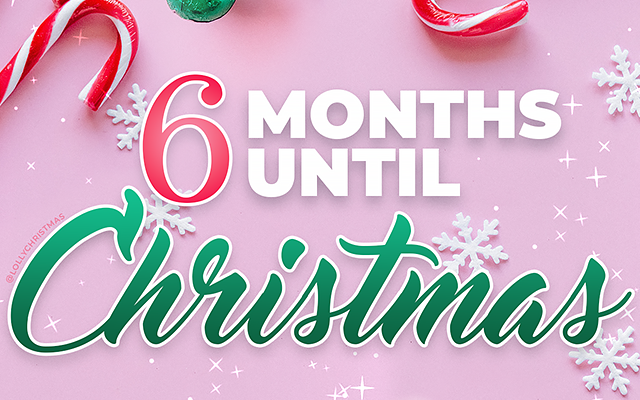 6 Months Until Christmas