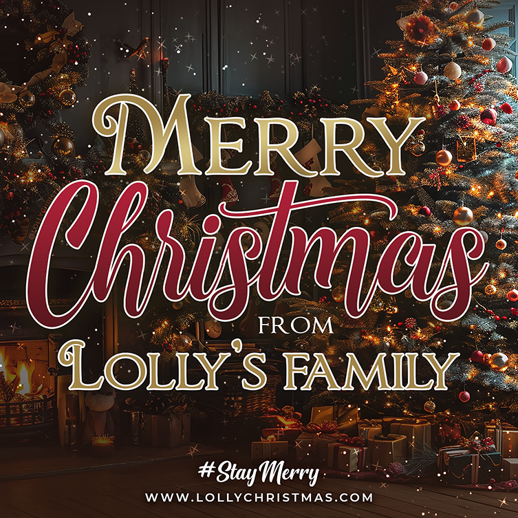 Merry Christmas from Lolly's Family!
