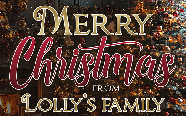 Merry Christmas from Lolly’s Family! 🎄